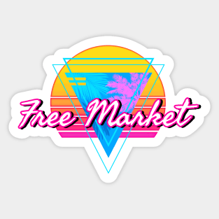 Free Market Sticker